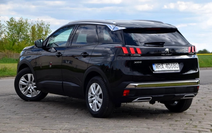 Peugeot 3008 cena 71400 przebieg: 156000, rok produkcji 2019 z Zwierzyniec małe 704
